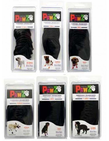 Bota de goma natural para perro