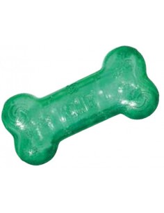 Juguetes para perros KONG Squeezz Crackle Bone