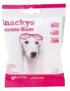 Premio para perro, snacks de jamón serrano
