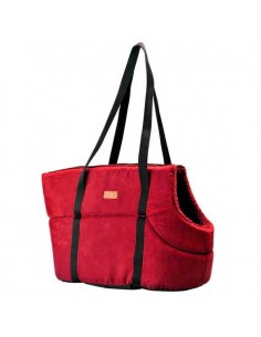 Bolso para perros en gamuza modelo Suede