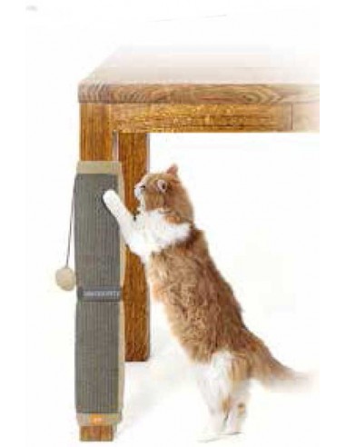 Rascador de gato para la pata de la mesa