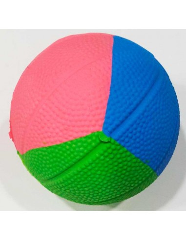 Juguetes para perros pelota maciza caucho natural multicolor