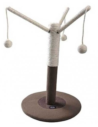 Rascador para gatos, árbol con bolas
