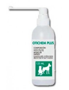 OTICHEM PLUS gel limpiador oídos para perro y gato