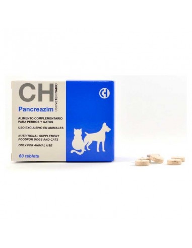 PANCREAZIM para trastornos digestivos en perros y gatos