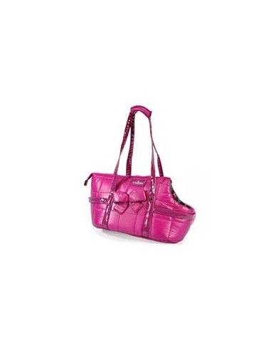 Bolso para transporte de perros/gatos, charol