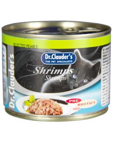 Lata para gato Dr Clauders de gambas