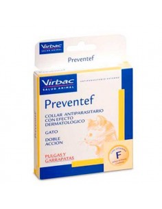 Collar antiparasitario gato PREVENTEF