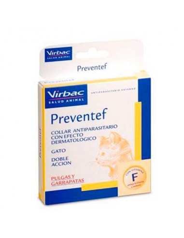 Collar antiparasitario gato PREVENTEF