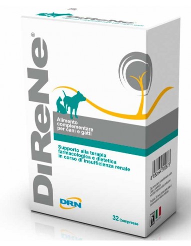 DIRENE comprimidos para la insuficiencia renal en perro y gato