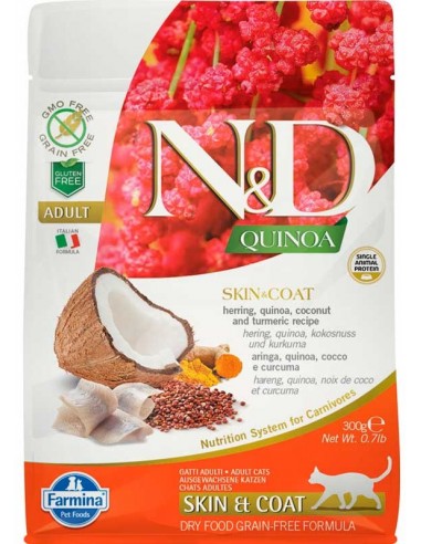 Pienso para gatos Farmina pescado y quinoa