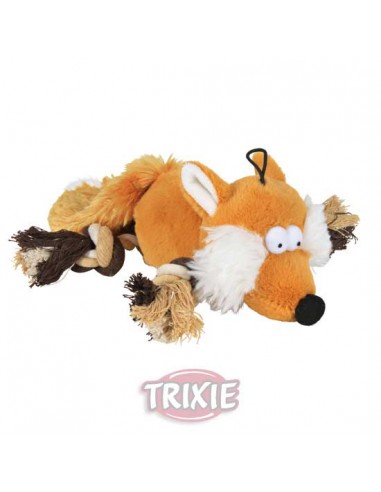 Juguete para perro en materiales resistentes, modelo zorro