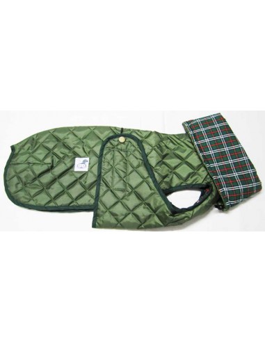abrigo impermeable acolchado galgo color verde abrigo impermeable acolchado galgo color verde