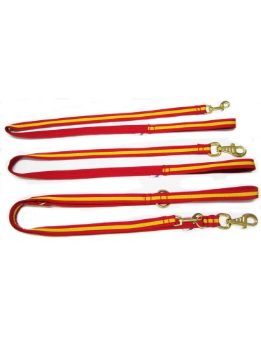 Correa para perro bandera de España
