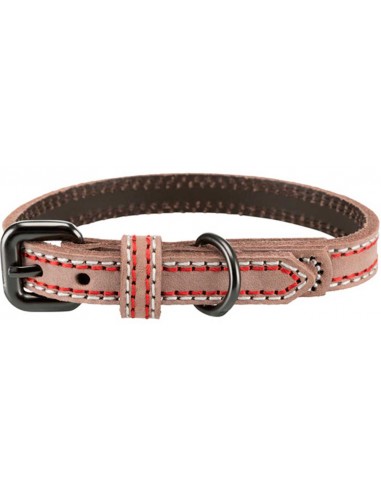 Collar en piel para perro de la colección Native de Trixie