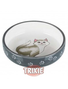 Comedero cerámico para gatos de hocico corto