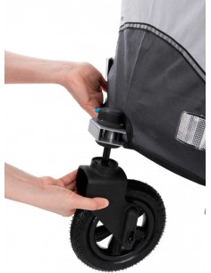 Rueda para remolque para llevar perro en bicicleta