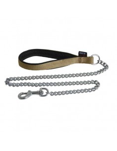 Correa para perro Ac. Inox fuerte