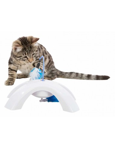Juguete para gato plumas con movimiento de Trixie