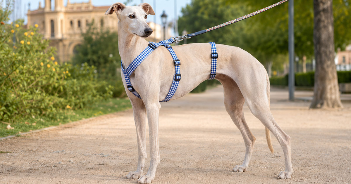Arnés antiescape galgo