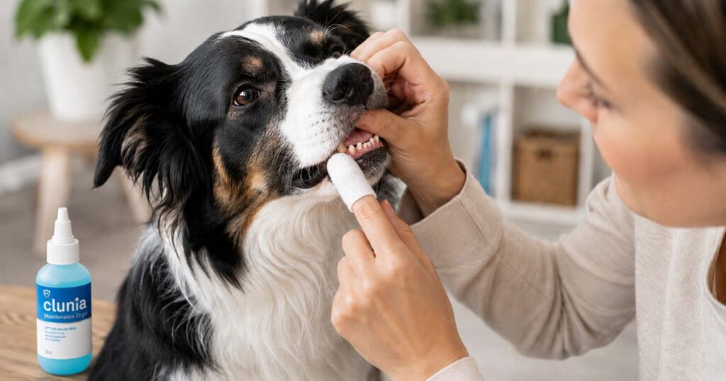 limpiar los dientes de perros y gatos
