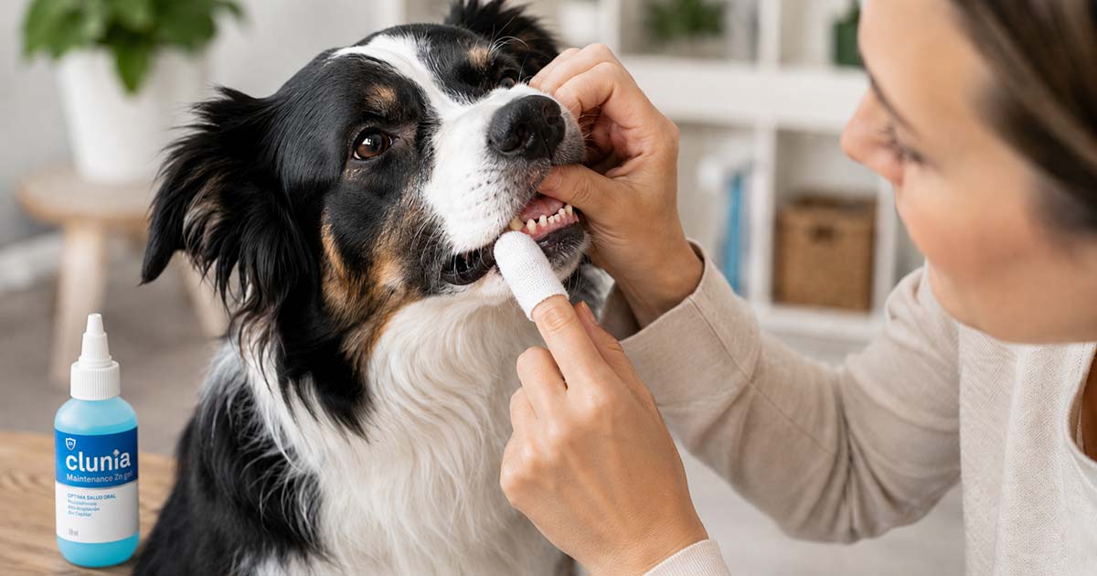 limpiar los dientes de perros y gatos