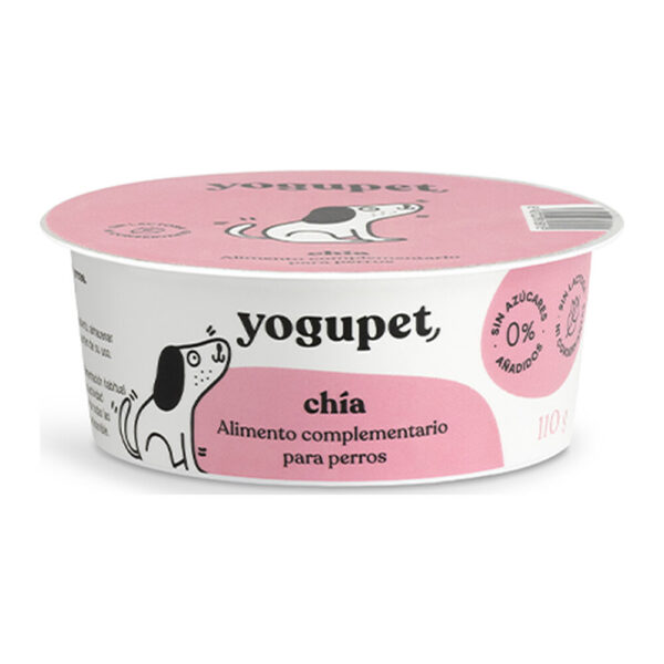 Yogur para perro con chia