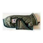 Abrigo Impermeable Acolchado para Piccolo verde