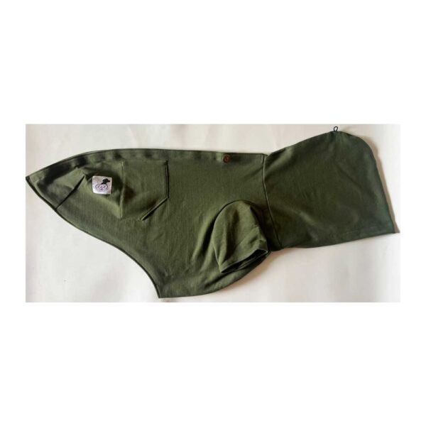 Sudadera para piccolo color verde kaky