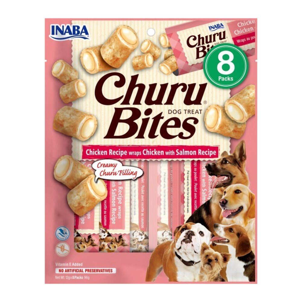 Churu Bites Pollo con salmón 1 unidad, Inaba