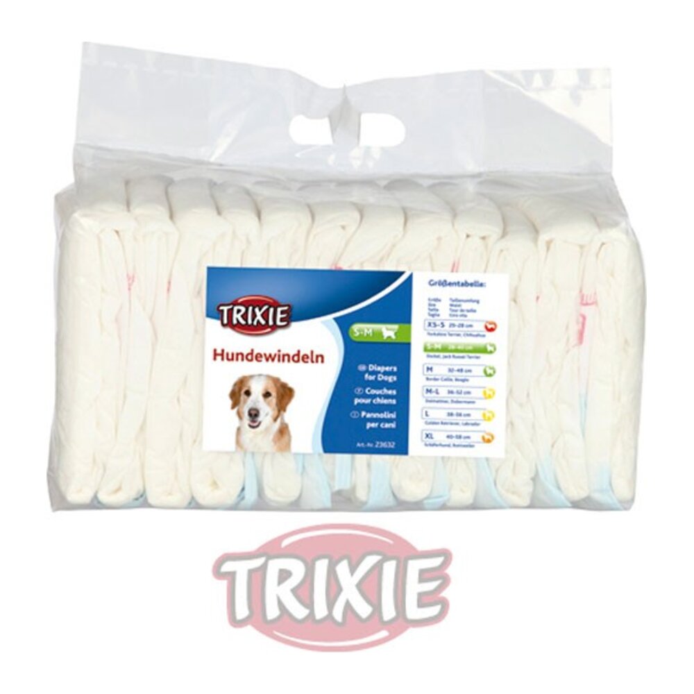 Pañales para perros, modelo hembras