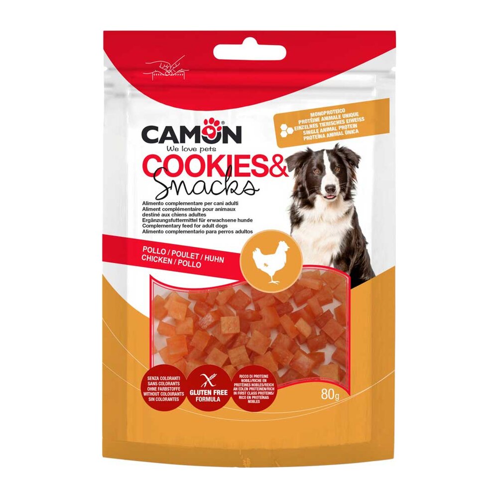 Image 21815 Snack para perro cubitos de pollo - Imagen 1