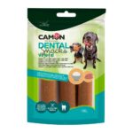 Snack vegano para perro canelones de arroz y boniato