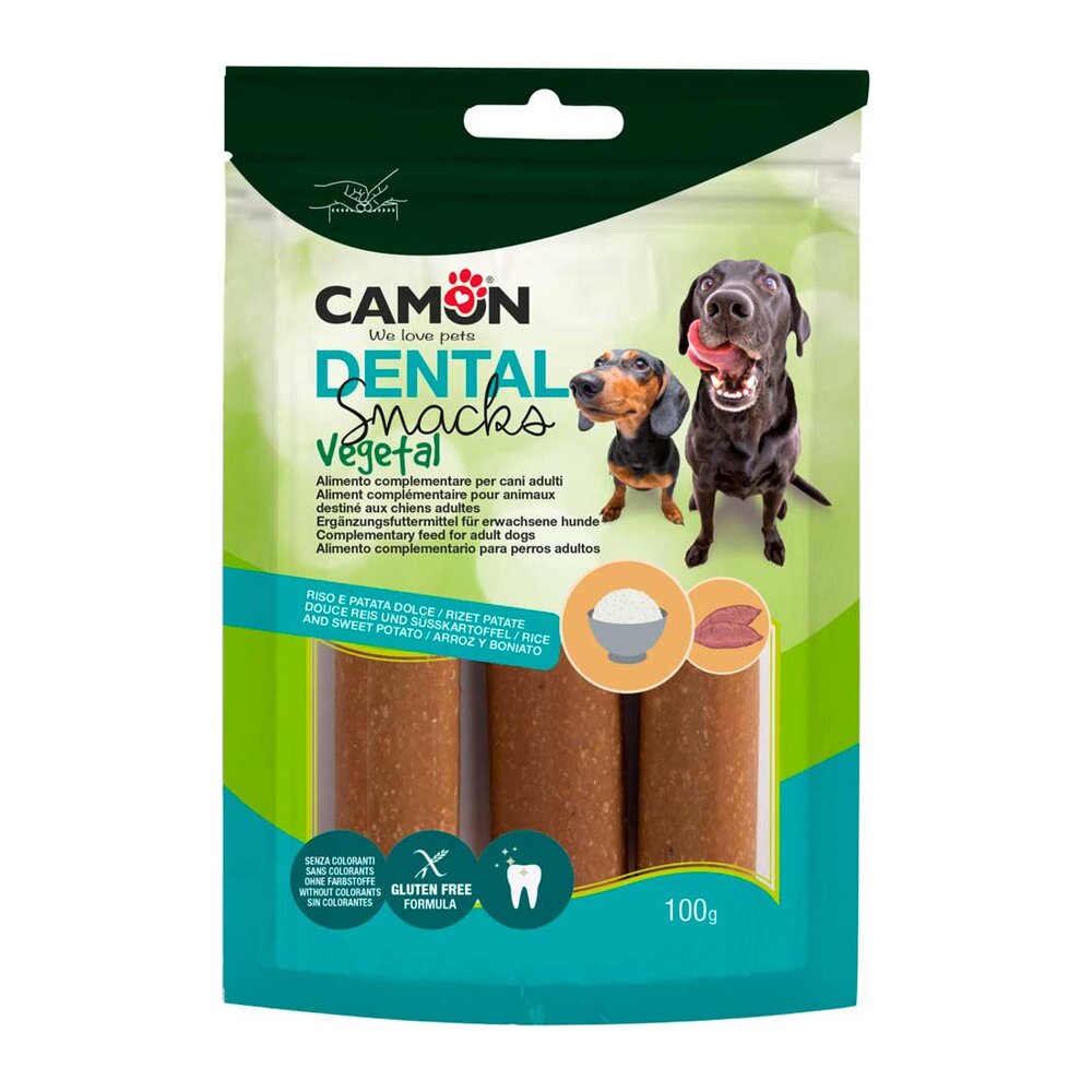 Image 21819 Snack vegano para perro canelones de arroz y boniato - Imagen 1
