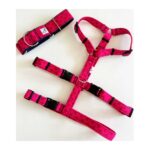 Arnés antiescape especial para piccolos geometría fucsia - Imagen 2