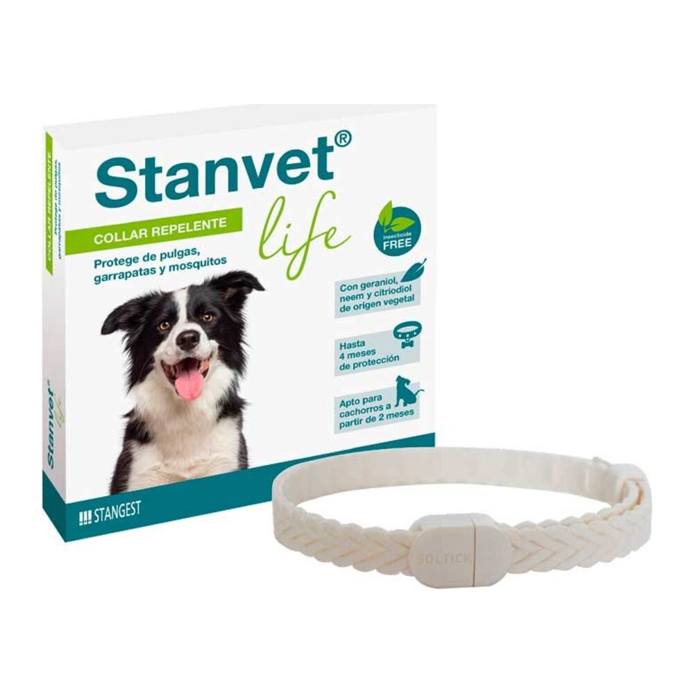 STANVET LIFE collar repelente natural ecológico con extracto de Neem